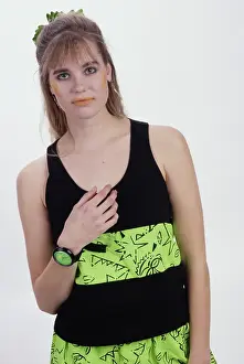 Lime Green Prints: Teens Fashion Shoots For Tiger Beat