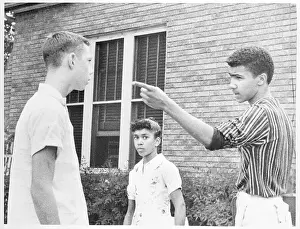 Threatening Prints: Teens in Racial Confrontation