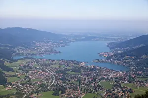 General View Prints: Tegernsee lake with Bad Wiessee