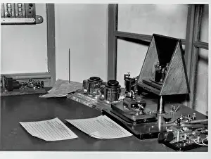 Telegraph Prints: Telegraph Machine at White House
