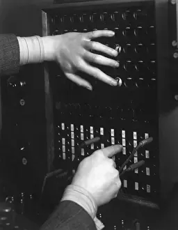 Operating Prints: Telephone Hands