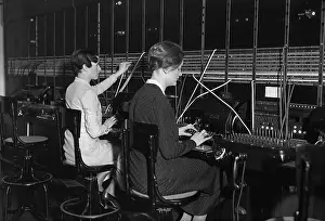 Typing Prints: Telephone Operators & Supervisor