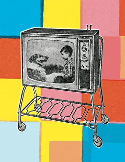 Images Dated 26th April 2004: Television Set