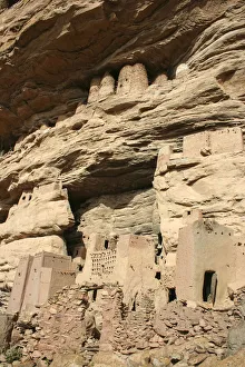 Adobe Collection: Tellem dwellings at village of Banani