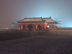 Railing Collection: Temple of Heaven at Twilight, Beijing China
