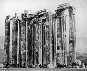 19th Century Photographers Gallery: Temple Of Jupiter