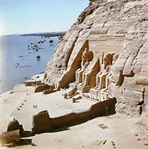 Royal Crown Prints: Temple of Ramesses II at Abu Simbel