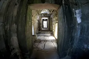 Historical Periods Prints: Temple ruins in the ancient city of Angkor Wat, Northwestern Cambodia