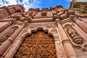Images Dated 26th September 2009: Temple of San Francisco, Zacatecas