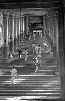 South East Asia Prints: Temple Steps