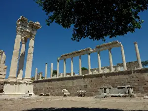 Bergama Prints: Temple of Trajan in ancient Pergamon
