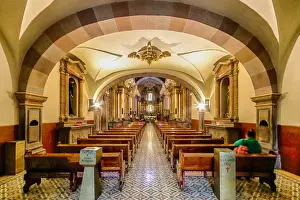 Templo de la Santa Cruz ( Temple of the Holy Cross ) - Queretaro, Mexico