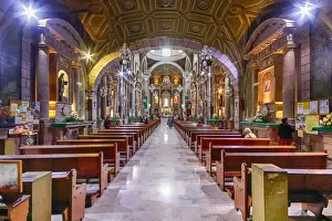 Central Mexico Prints: Templo San Francisco ( San Francisco Temple ) - Queretaro, Mexico