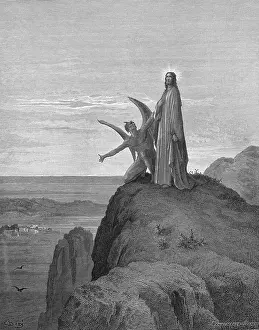 Temptation Prints: Temptation of Jesus
