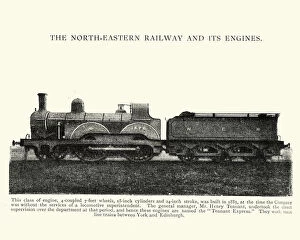 Thoroughfare Gallery: Tennant express steam train