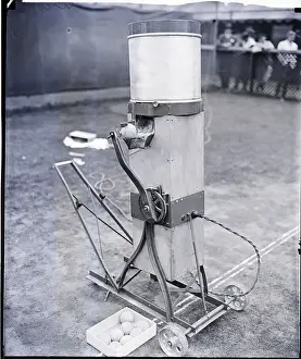Robot Prints: Tennis Ball Launching Machine; Robot