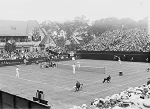 Brooks Prints: Tennis Game in Action