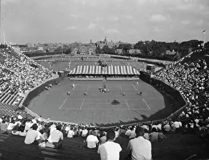 Tennis Match At Forest Hills