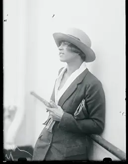 Tennis Player Molla Mallory