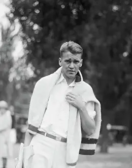 Tennis Player Vincent Richards Posing