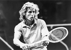 Tennis player Vitas Gerulaitis in Vienna 1974
