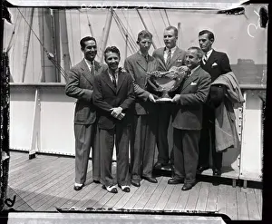 Tennis Players with Davis Cup