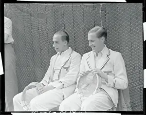 Brookline Prints: Tennis Players Before their Match