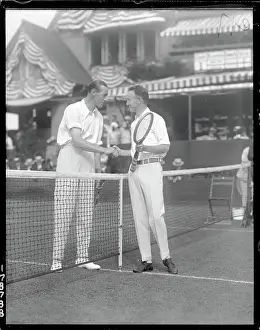Anderson Prints: Tennis Players Shaking Hands