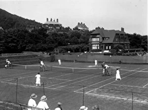 Recreational Pursuit Collection: Tennis At Scarborough