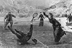Natural World Gallery: Tennis in the Snow by Arthur Hopkins