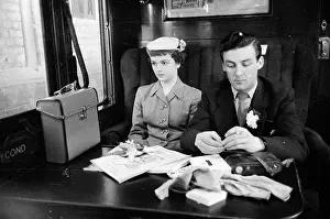 Luggage Prints: Tense Train Travel