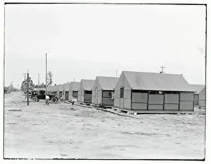 Lodgings Prints: Tent Cities Built During Gold Rush