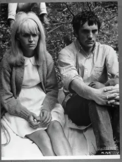 Terence Stamp & Carol White Sitting