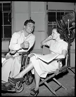 Teresa Wright Speaks to Wheelchair Bound Arthur Jurado