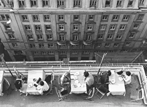 Terrace of skyscraper in Herrengasse