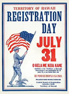 Territory of Hawaii registration day July 31 - Hawaiian