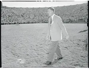 South Bend Prints: Terry Brennan Walking