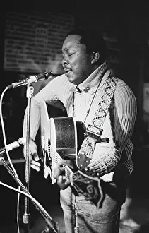 Huty25804 Prints: Terry Callier, American Singer-Songwriter & Guitarist