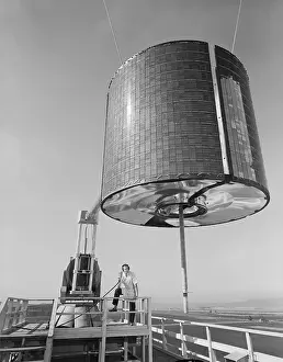 Satellite Prints: Test Satellite at Radio Frequency Range