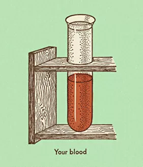 Two Objects Collection: Test Tube of Your Blood