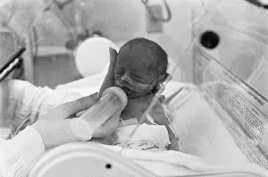 Crying Prints: One of Test Tube Triplets Crying