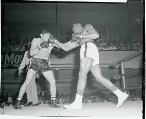 Tex Gonzales Boxing Against Hardy Smallwood