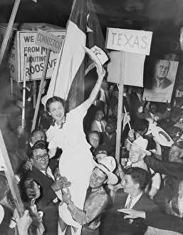 Texas Delegates at Democratic National Convention