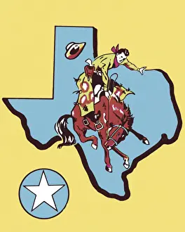 Chaps Prints: Texas Rodeo