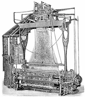 Images Dated 17th December 2015: Textile / tapestry machine