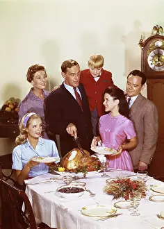 Thanksgiving Dinner Scene on National Velvet