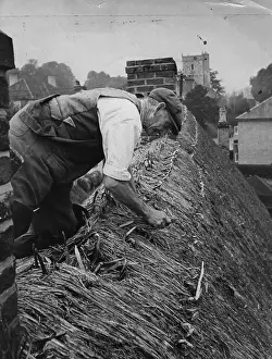 Roof Top Prints: Thatching