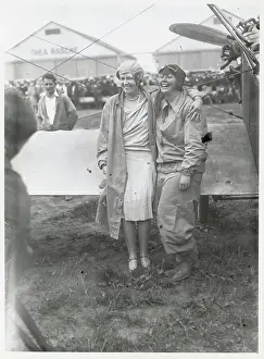Mineola Prints: Thea Rasche with Friend