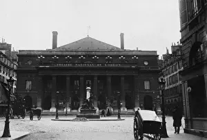 Concert Hall Prints: Theatre De L Odeon