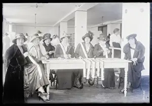 Theatrical Women Working For Soldiers